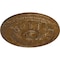 Ekena Millwork Kirke Ceiling Medallion (Fits Canopies up to 3 3/4"), 15 3/4"OD x 5/8"P, Smokey Topaz Crackle CM16KISTC - alternate 4